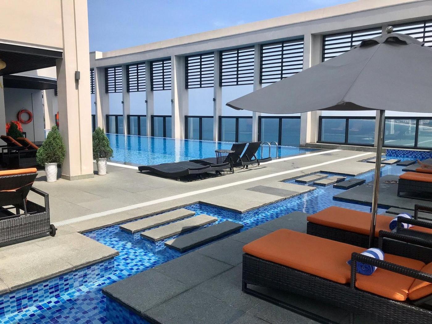 Da Nang Ocean View Luxury Apartment Luaran gambar